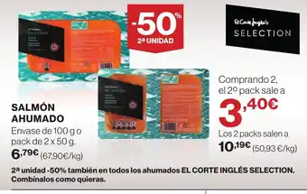 Supercor Salmón ahumado oferta