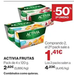 Supercor ACTIVIA Frutas oferta