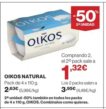 Supercor OIKOS Natural oferta