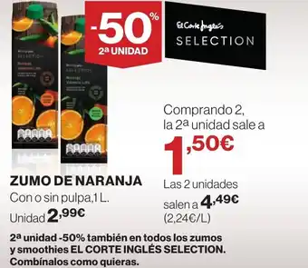 Supercor Zumo de naranja oferta