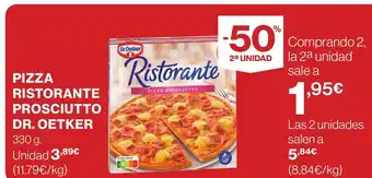 Supercor DR. OETKER Pizza ristorante prosciutto oferta