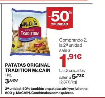 Supercor MCCAIN Patatas original tradition oferta