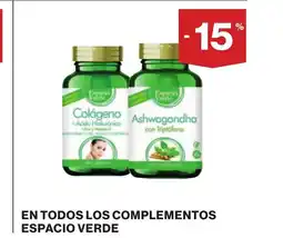 Supercor En todos los complementos espacio verde oferta