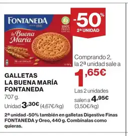 Supercor FONTANEDA Galletas la buena maría oferta