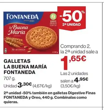 Supercor FONTANEDA Galletas la buena maría oferta