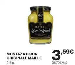 Supercor MAILLE Mostaza dijon originale oferta