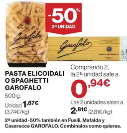 Supercor GAROFALO Pasta elicoidali o spaghetti oferta