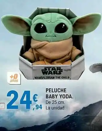 E.Leclerc Peluche Baby Yoda oferta
