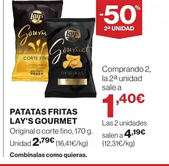 Supercor Patatas fritas lay's gourmet oferta