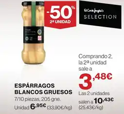 Supercor Espárragos blancos gruesos oferta