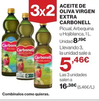 Supercor CARBONELL Aceite de oliva virgen extra oferta