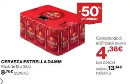 Supercor DAMM Cerveza estrella oferta