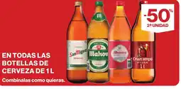 Supercor En todas las botellas de cerveza oferta