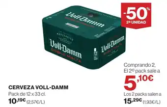 Supercor Cerveza voll-damm oferta