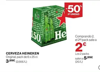 Supercor HEINEKEN Cerveza oferta