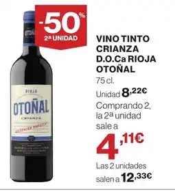 Supercor Vino tinto crianza d.o.ca rioja otoñal oferta