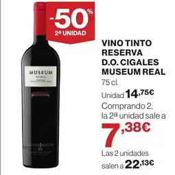 Supercor Vino tinto reserva d.o. cigales museum real oferta