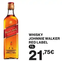 Supercor RED LABEL Whisky johnnie walker oferta