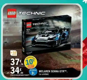 E.Leclerc Mclaren Senna Gtr Lego Technic oferta