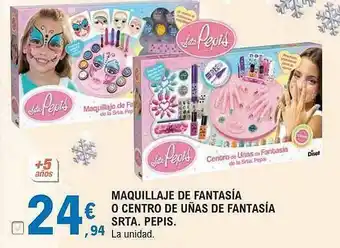 E.Leclerc Maquillaje De Fantasía O Centro De Uñas De Fantasia Srta. Pepis oferta