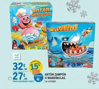 E.Leclerc Antón Zampón O Mandíbulas oferta