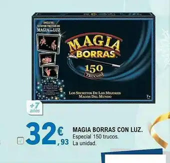E.Leclerc Magia Borras Con Luz oferta
