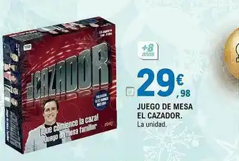 E.Leclerc Juego De Mesa El Cazador oferta