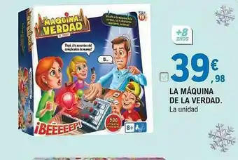 E.Leclerc La Máquina De La Verdad oferta