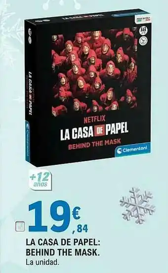 E.Leclerc La Casa De Papel: Behind The Mask oferta