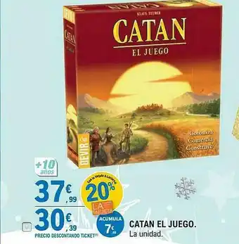 E.Leclerc Catan El Juego oferta