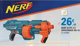 E.Leclerc Nerf Elite 2.0 Shochwave Rd-15 oferta