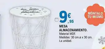 E.Leclerc Mesa Almacenamiento oferta