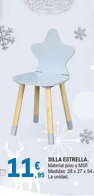 E.Leclerc Silla Estrella oferta