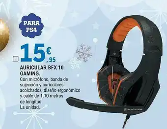 E.Leclerc Auricular Bfx 10 Gaming oferta