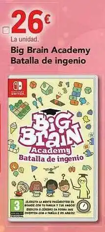 E.Leclerc Big Brain Academy Batalla De Ingenio oferta