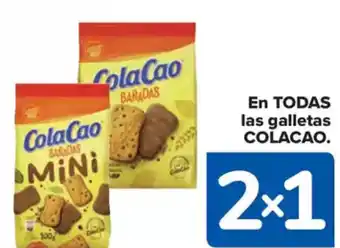 Carrefour Market COLACAO En todas las galletas oferta