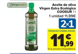 Carrefour Market COOSUR Aceite de oliva Virgen Extra Ecológico oferta