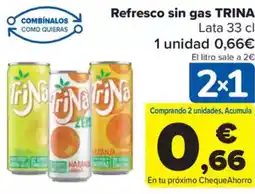 Carrefour Market TRINA Refresco sin gas oferta