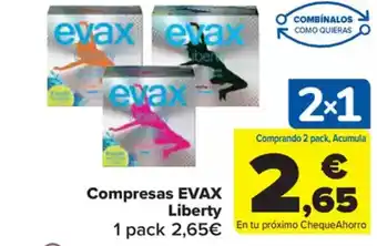 Carrefour Market EVAX ompresas Liberty oferta