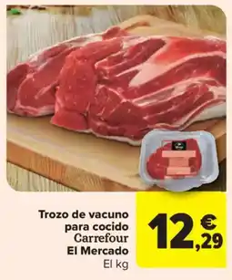 Carrefour Market CARREFOUR EL MERCADO Trozo de vacuno para cocido oferta