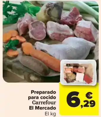 Carrefour Market CARREFOUR EL MERCADO Preparado para cocido oferta