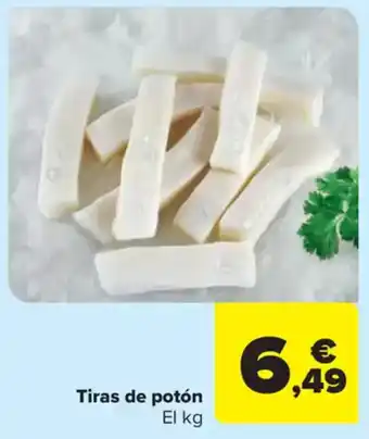 Carrefour Market Tiras de potón oferta