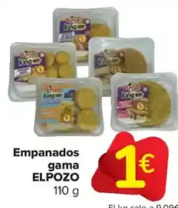 Carrefour Market ELPOZO Empanados gama oferta