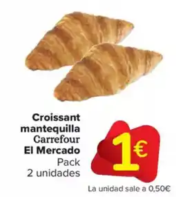 Carrefour Market CARREFOUR EL MERCADO Croissant mantequilla oferta