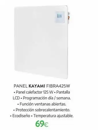 Tien 21 Panel Kayami Fibra425w oferta