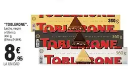 E.Leclerc Toblerone - leche negro o blanco oferta