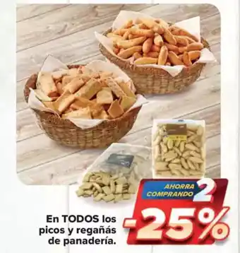 Carrefour Market En todos los picos y regañás de panadería oferta