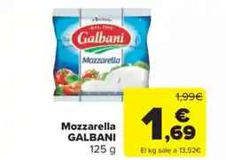 Carrefour Market GALBANI Mozzarella oferta