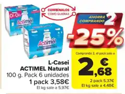 Carrefour Market ACTIMEL L-Casei oferta