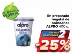 Carrefour Market ALPRO En preparado vegetal de arándanos oferta